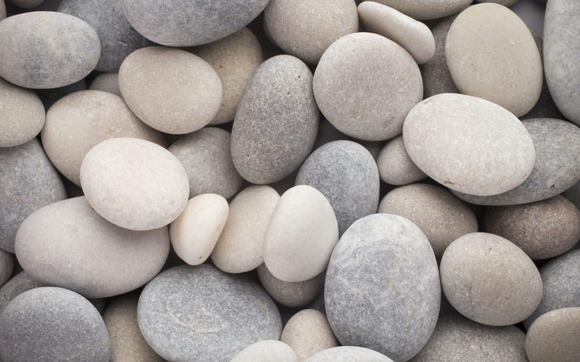 Massage stones. Massage pebbles. Various sizes.